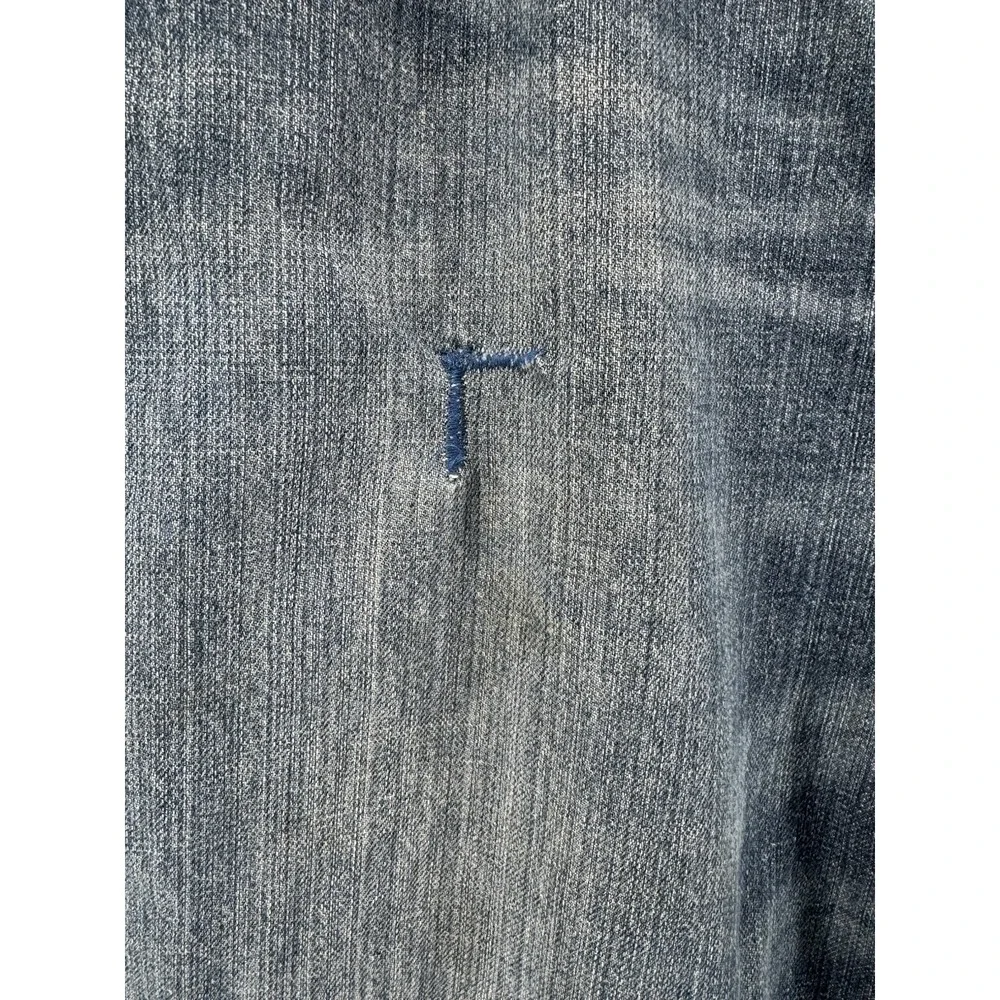 Levi's Size 44x30 Blue Denim Jeans Regular Fit Straight Leg Red Tab